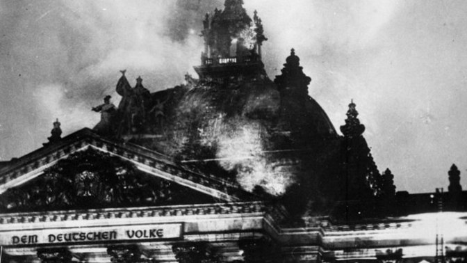 Is Trump purposefully generating chaos to get his own Reichstag fire?
