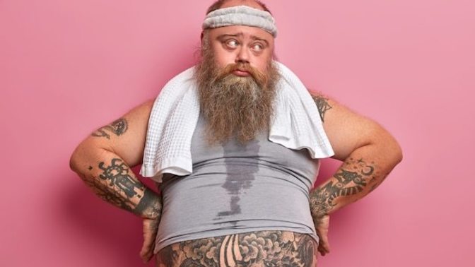 Should men who are rich ever be out of shape?