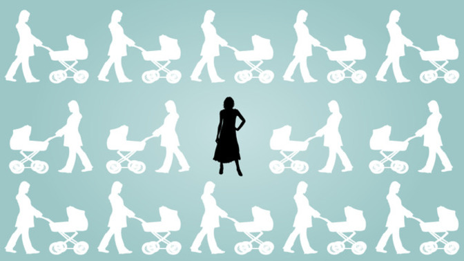 What is your opinion on women who choose not to have children? Do you feel the same about men who make that choice?