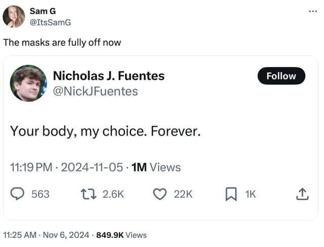 Why has Nick Fuentes lost faith in Donald Trump?