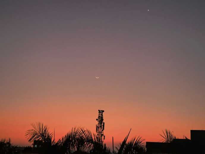 My rooftop view, it doesn't look as pretty on camera. It was gorgeous!