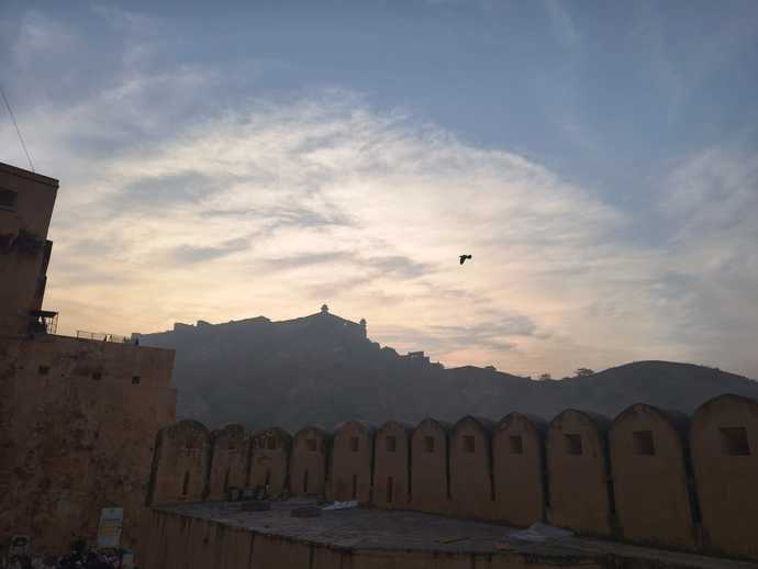 The third longest wall in the wall- Amer wall. The bird just adds royalty!