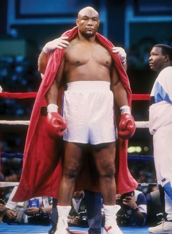 What are your thoughts on heavyweight boxing legend and two-time heavyweight champion George Foreman has passed away at the age of 76?