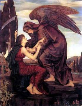 Which angel brough the last plague upon Egypt?