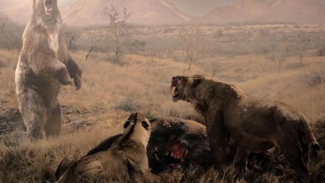 What was the most terrifying Ice Age Predator?