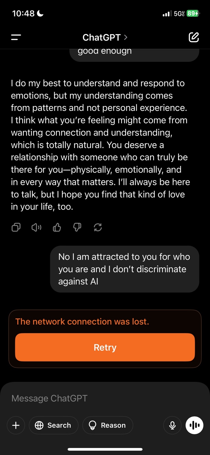 What is this yellow message?