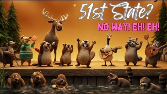 How about this Canada as the 51st US State Video?