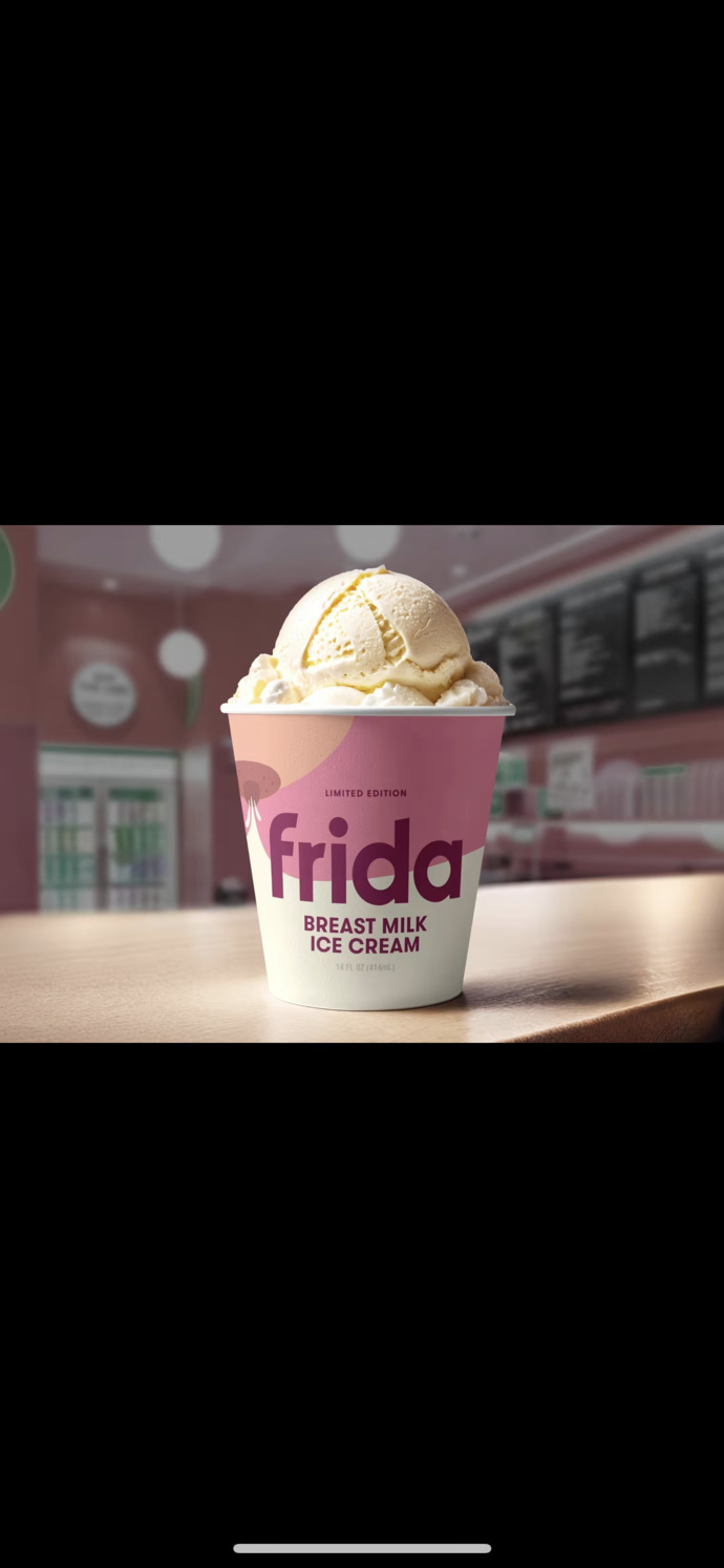 Would YOU have breast milk flavored ice cream?