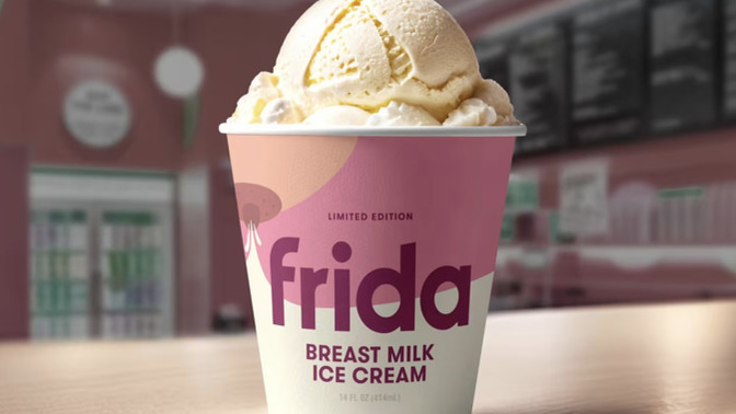 Would YOU have breast milk flavored ice cream?