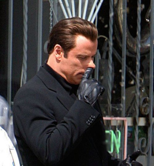 John Travolta never used that glove again