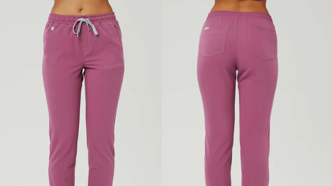 Joggers or basic slim pants?