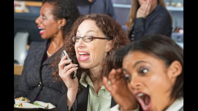 What does it mean when a girl acts loud and obnoxious around you?