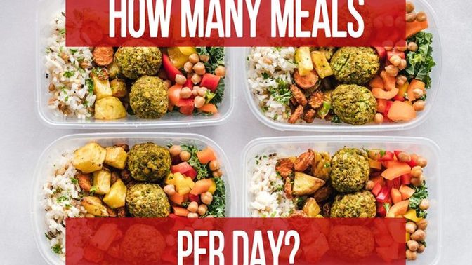 How many meals do you have in a day?