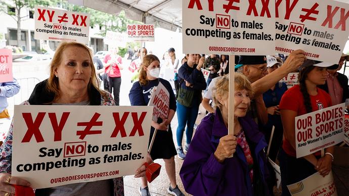 Why don’t democrats support women in sports?
