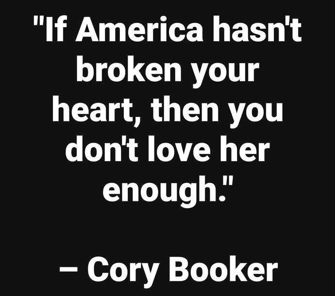 Does Cory Booker's record prove that this man is a patriot and an American hero?