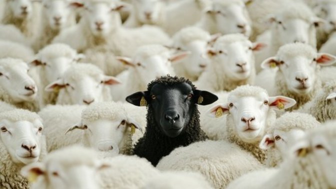 Are you the black sheep of your family?