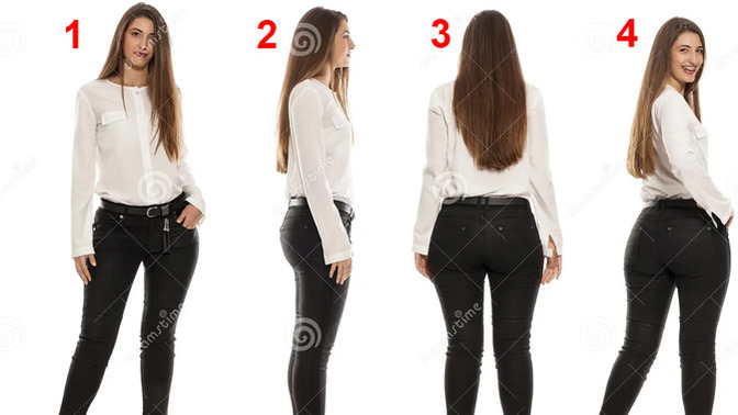 Which View is Her Most Flattering?
