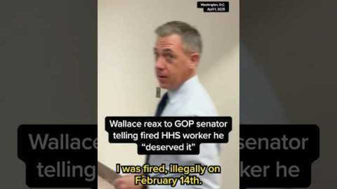 Did you read that a GOP senator called a fired HHS worker a "clown"?