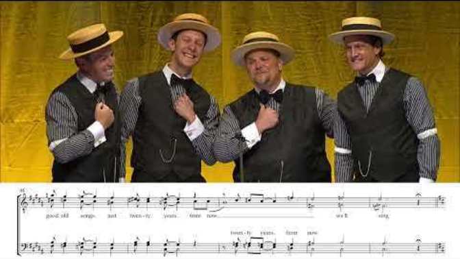 How about BARBERSHOP and POP music, combined?