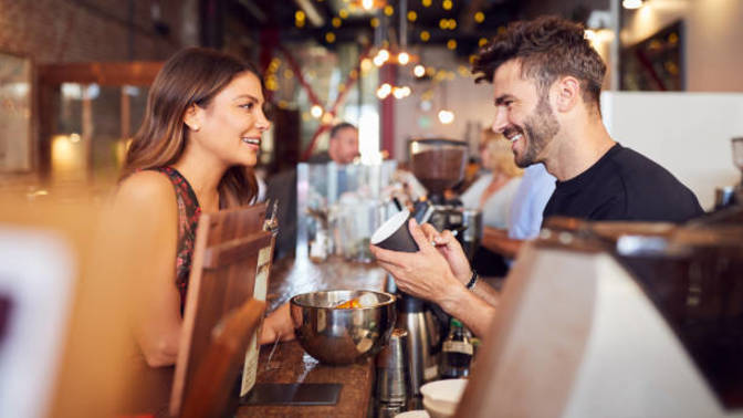 At work, do you have a crush on any regular/s? How do you behave differently or are you the same "even if they walk in"?