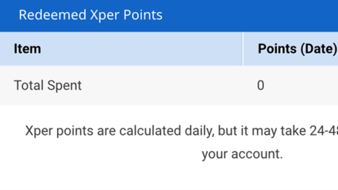 How do you spend xper points? And what do they buy?