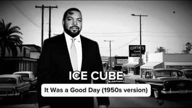 Thoughts on “Today was a good day” by Ice Cube in this 1950s style?