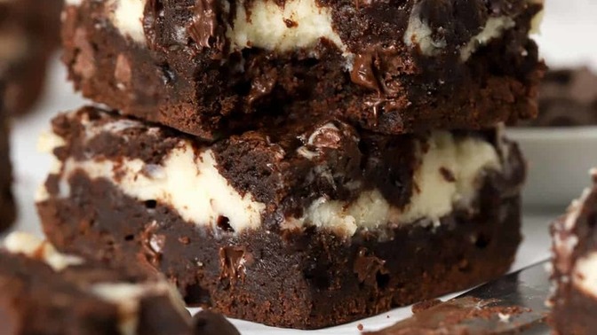 Would you eat cream cheese brownies?
