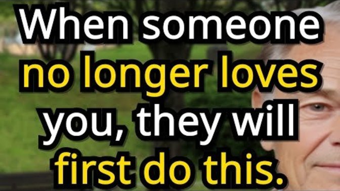 When Someone No Longer Loves You These Are the 5 Earliest Signs They Are Emotionally... Do You Know What These 5 Signs Are?