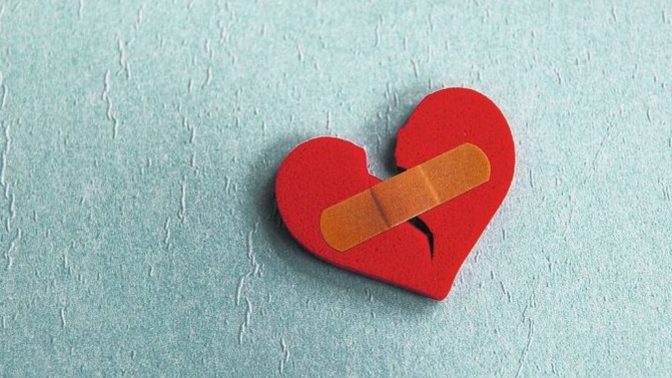 How do you fix a broken heart?