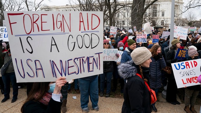 How much would you contribute to fund USAID 2.0, or FRANCEAIDE, etc?