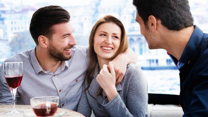 Does it annoy you when other men stare at your woman?