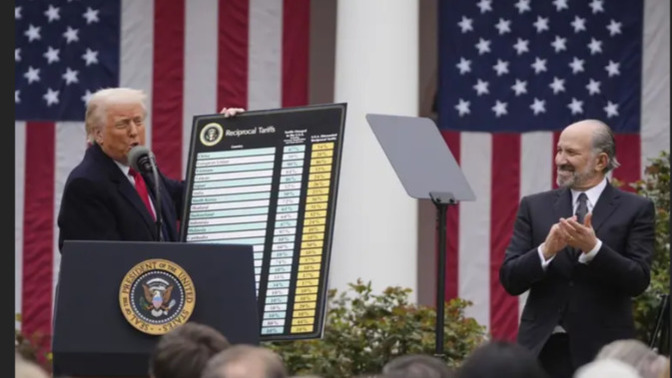 Do you agree with Bill Ackman (hedge fund manager/major Trump supporter) that the global economy is being "taken down by bad math" regarding tariffs?