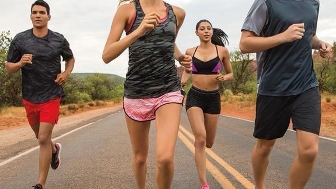 If we were to run according to your shoe size, how many kilometers would we run?