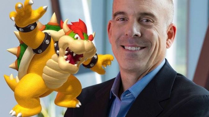Is it IRONIC that NINTENDO AMERICA President is named BOWSER?