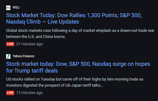 Be nice to your Democrat friends today. Its not going to be a good day for them. Stock market is way up and things are going Americas way. Okay?