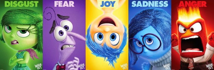 Which of these emotions from the Pixar movie Inside Out are you feeling the most lately?