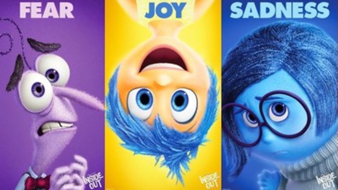 Which of these emotions from the Pixar movie Inside Out are you feeling the most lately?