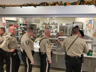 What do cops eat?