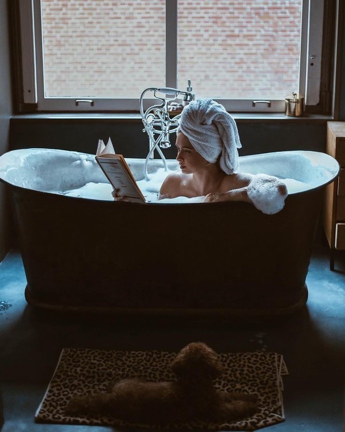 What is the most interesting thing you do in the bathroom?