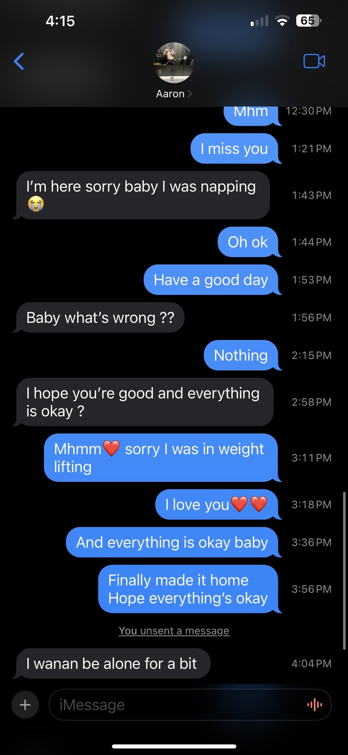 Do you think I’m too much?