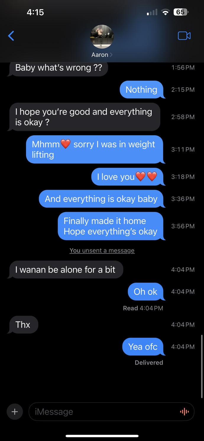 Do you think I’m too much?