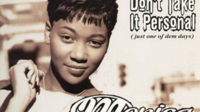 What are you listening to right now? Me? Monica’s “Don’t Take It Personal.” I have it on CD too, but Alexa plays it on demand?