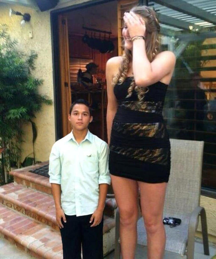 Girls, would you feel uncomfortable if your boyfriend is much shorter than you? Guys, would you ever date a girl who is quite taller than you?