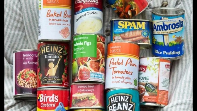 What tinned foods should I stockpiie?