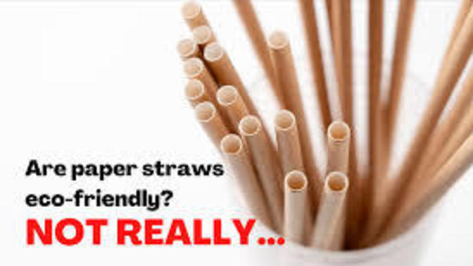 Isn't it time for Europeans to stop using paper straws?