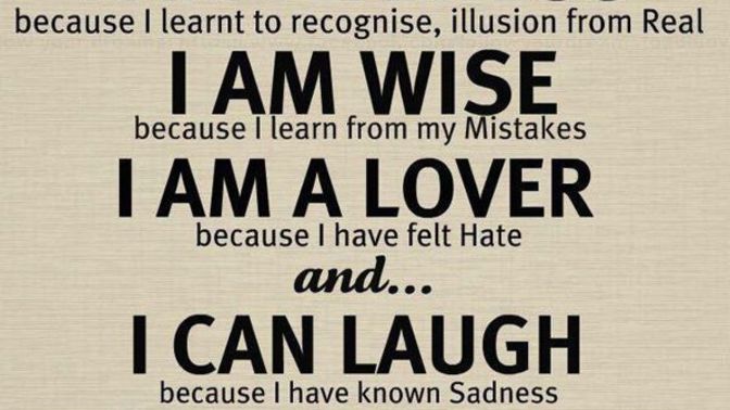In your own opinion, At this point in your life, Are you even worth loving?