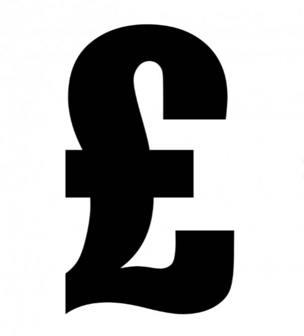 Which of these is the POUND SYMBOL?
