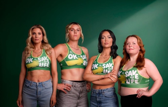 As a woman, how do you feel about the design, message, color, etc. of this sports bra?