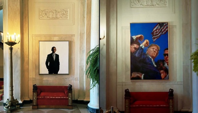 What do you think of President Trumps change in decor in the Oval Office?