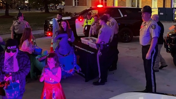 So cops ever dress up for Halloween?